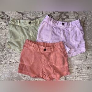 Cat & Jack Kids Shorts - Green, Purple, and Pink